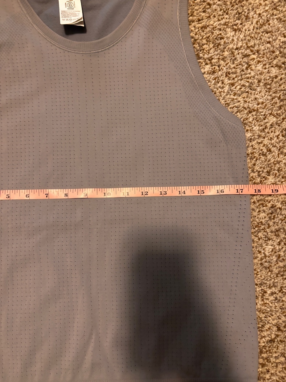 Athleta Motion Seamless Tank Top - Black & Light Gray (m) - Picture 10 of 10